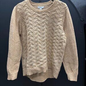 Croft & Borrow Brown Cable Knit Sweater